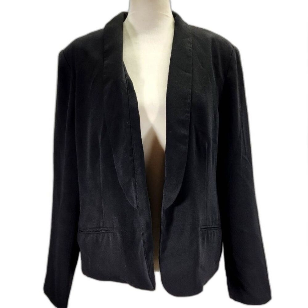 Decree open front blazer